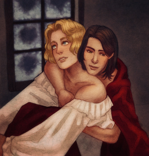 To: @sweetasambrosiaFrom: @superhiki The prompt I received was for Louis and Lestat coming to terms 