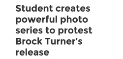 afpe:  tw-evan:  lornagonigall:  ithelpstodream:  Ithaca College student Yana Mazurkevich just rolled out her second Brock Turner-inspired photo series, in conjunction with sexual assault advocacy group Current Solutions.  Seriously. No matter who you