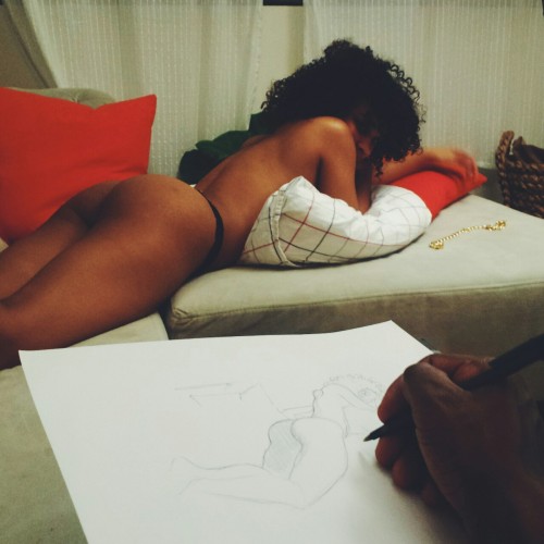 mpr1m3:  The black woman is my favorite muse. instagram : @markusprimelives