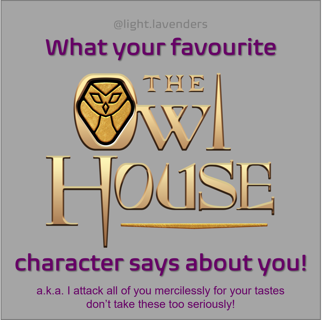 Which Owl House Character Are You