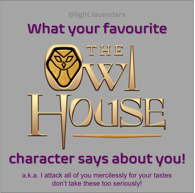 Which 'The Owl House' character are you?