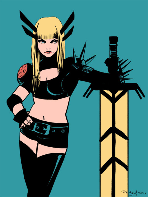 orangeslippers: Magik quick sketch cause god do i need a break