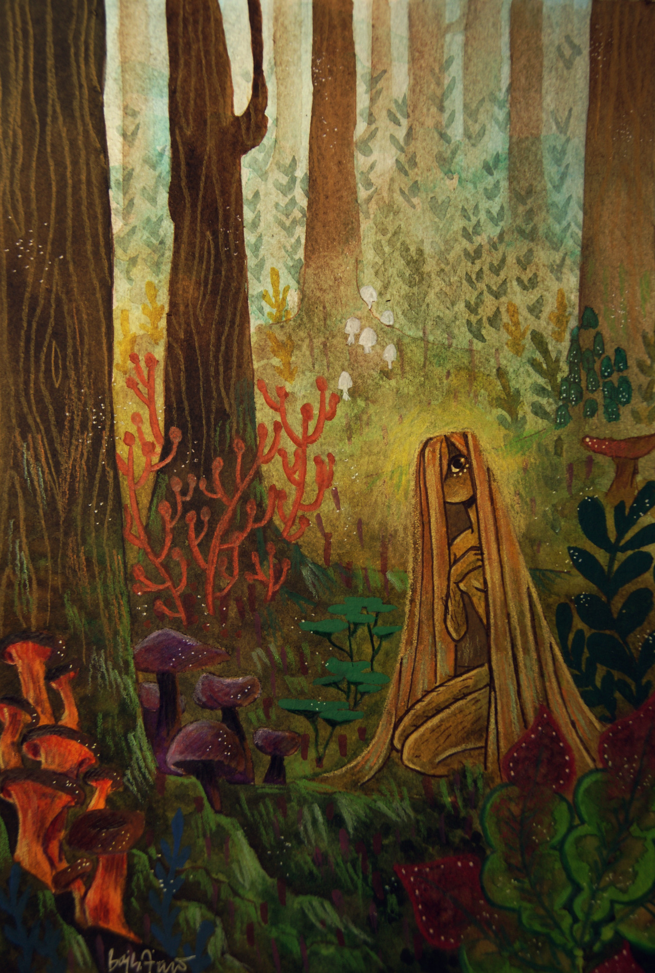 maxyvert:    Folktale week day 1 #forest! I hope it’s not too late and overdone