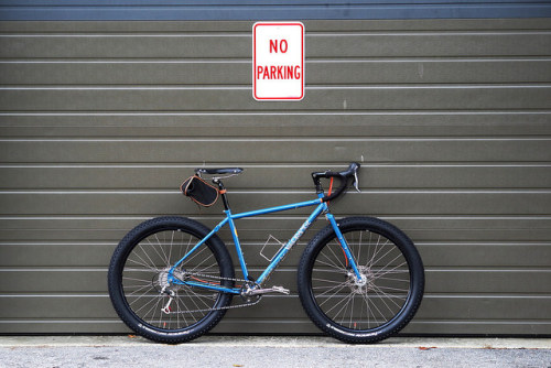 kinkicycle:  I park where I want by eccentricVelo on Flickr.