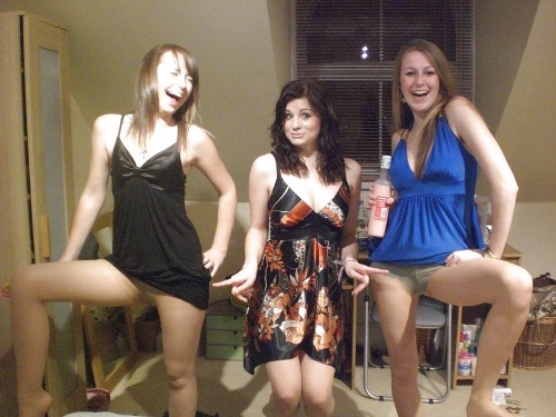 Pantyhose party opps