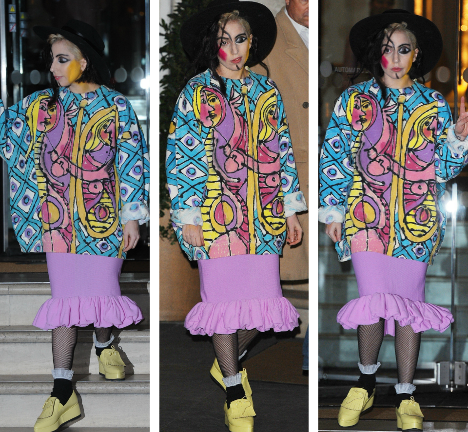 miculitosacallama1:  Gaga last candids (03/12-09/12) 