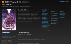 rwby-analysis: iTunes release date for RWBY