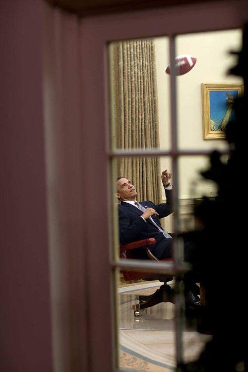 lessdanthree - Some candid photos of President Obama, from the...