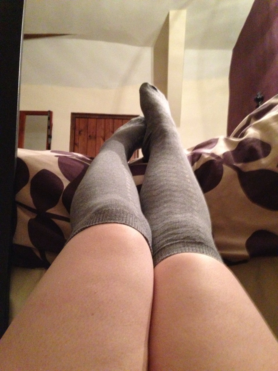 allweseemtodoistalkaboutsexx:  Iron maiden are my favourite band  Cute socks and