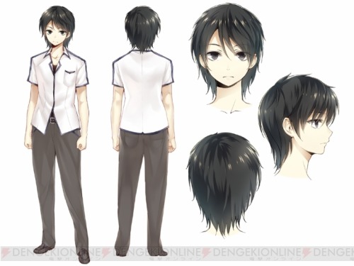 nagi-asu:  Character design of Nagi no Asukara characters Drawn by Buriki (illustrator)