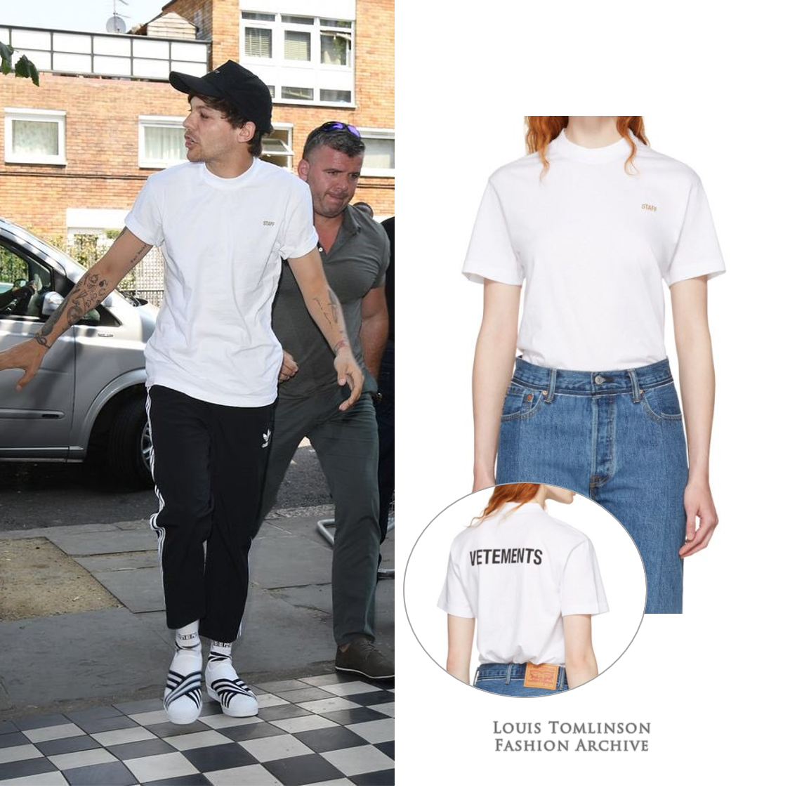 Louis Tomlinson Fashion Archive