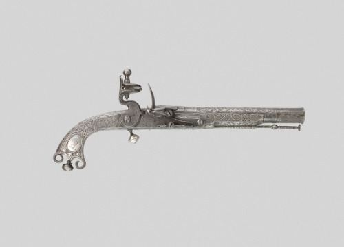 Flintlock Belt Pistol, Thomas Murdoch, 1775, Art Institute of Chicago: Arms, Armor, Medieval, and Re