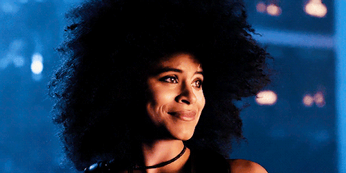 shuris-udaku: Zazie Beetz as Neena “Domino” Thurman in Deadpool 2 (2018)