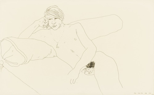 Porn Pics thunderstruck9:  David Hockney (British,