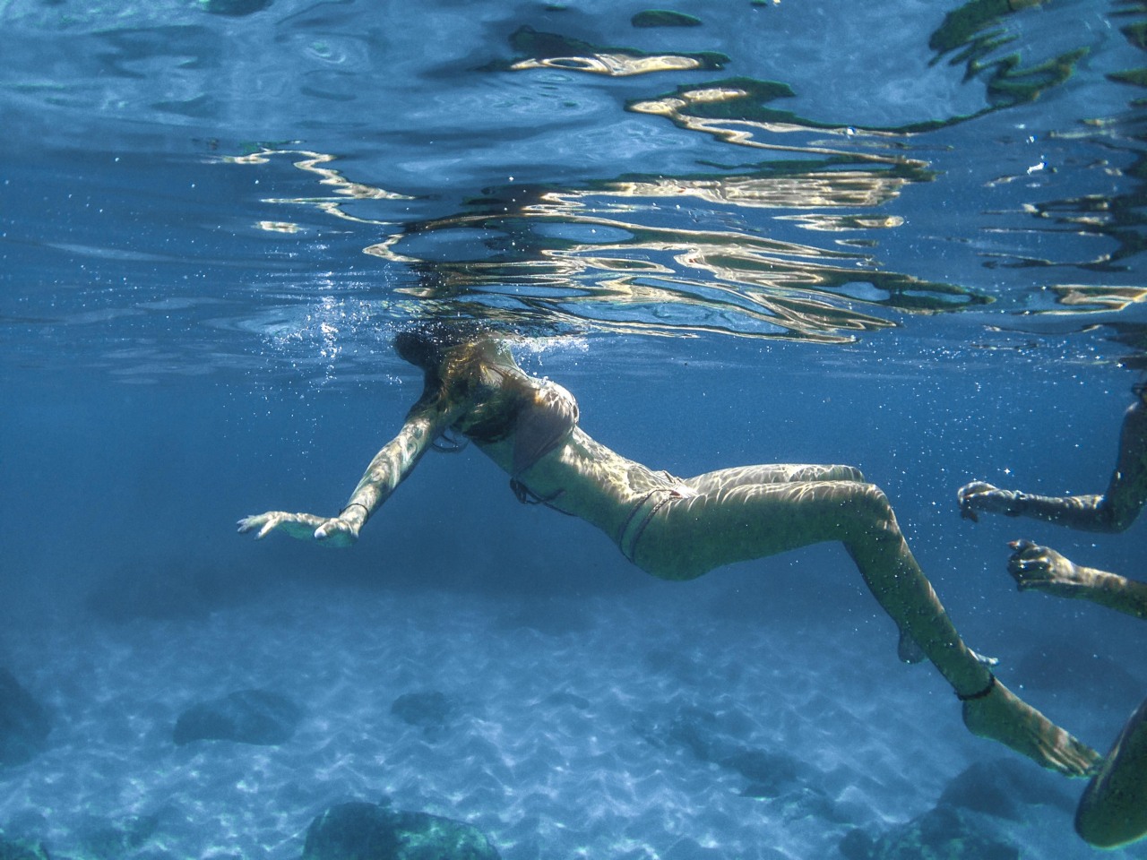 gypsyone:  Messing around at the bay with my mermaids