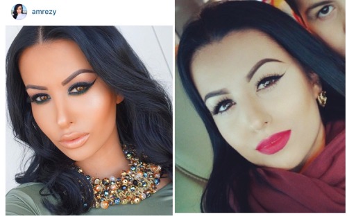citrine8:  I want an amrezy transformation lol  My favorite part about this transformation is how subtle everything is. The first photo comparison is from 185 weeks ago to 3 days ago. Her transformation reminds me of the kardashians. While following her