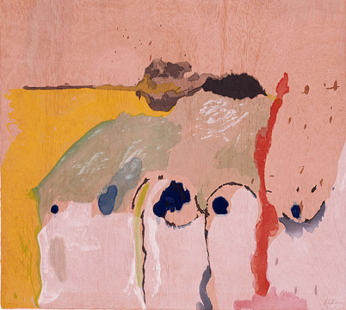 withthelightsout-:  Helen Frankenthaler: 1993 Radius woodcut 1994 Untitled acrylic 1998 Tales of Genji I woodcut 2000 Grey Fireworks silkscreen source 