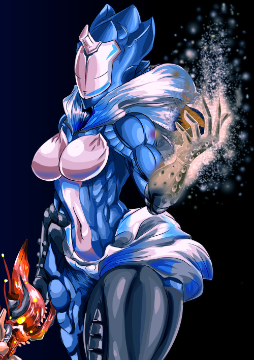 New work!    Saryn from warframe!one of my porn pictures