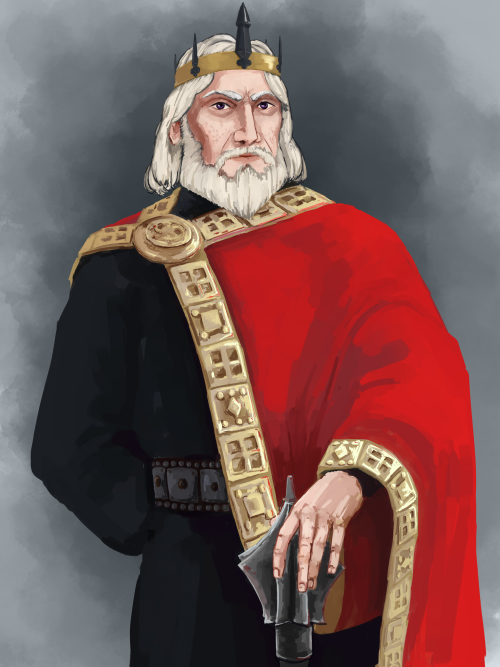 the-perfunctorily:Maekar I Targaryen, for the Targaryen monarch collab 