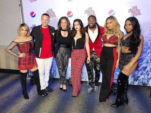Fifth Harmony backstage at B96 Chicago #JingleBash