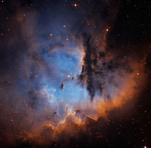 NGC 281, An Emission Nebula In The Constellation Of Cassiopeia 9,500 Lightyears Away.