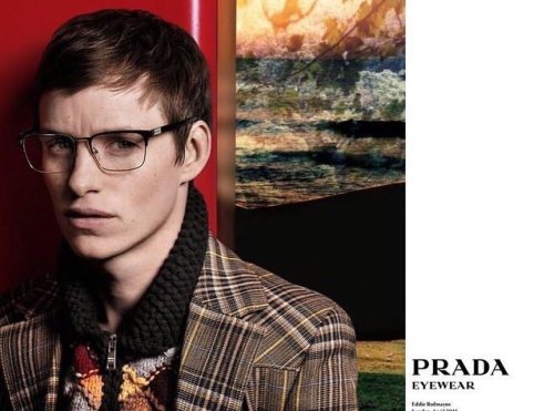bespokeredmayne:  The thinking person’s heartthrob It’s getting better from Prada: Now E