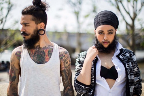 stayragged:    @harnaamkaur and I are tired adult photos