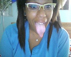 msstealyourgirl:  she needs to lick me  Wooooow