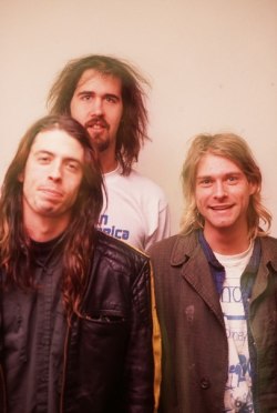 ahhgray:Nirvana in Munich, Germany / 1991