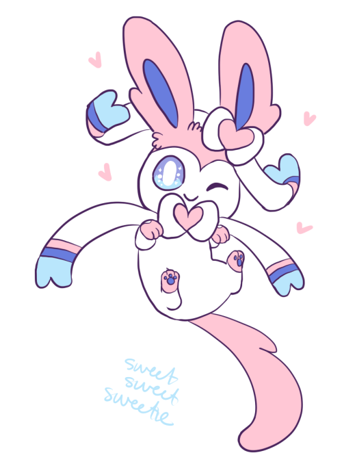 sweetsweetsweetie: Have a fat chibi Sylveon while I try to figure out what I’m working on toni