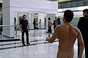 Rami Malek (naked) &amp; Ramón Rodríguez (clothed)                 