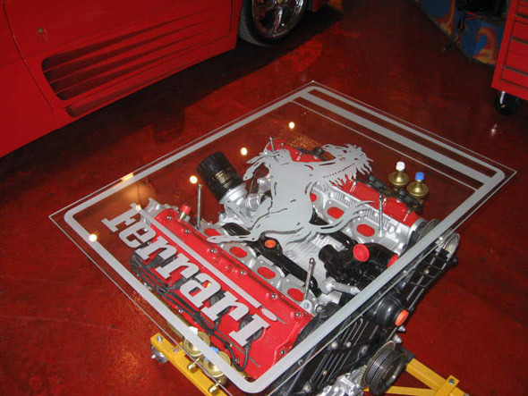 feather-the-throttle:  highwaycruisin:  Cofee tTable For Petrol Heads. Anyone…?