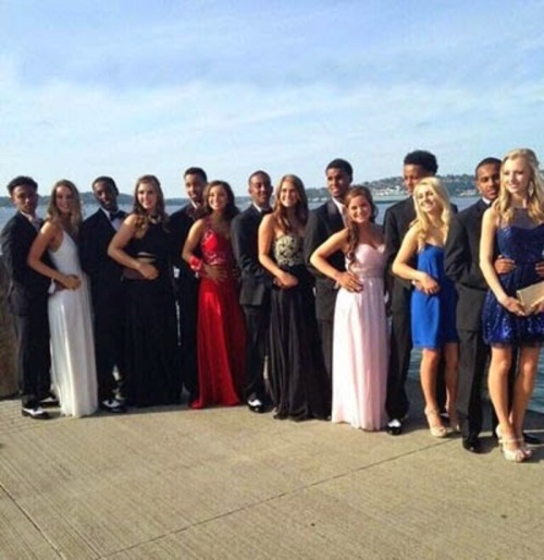 A truly interracial prom night!Guys find your white girl here!