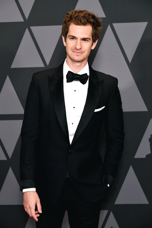 awardseason: Andrew Garfield9th Annual AMPAS Governors Awards, Los Angeles | November 11, 2017