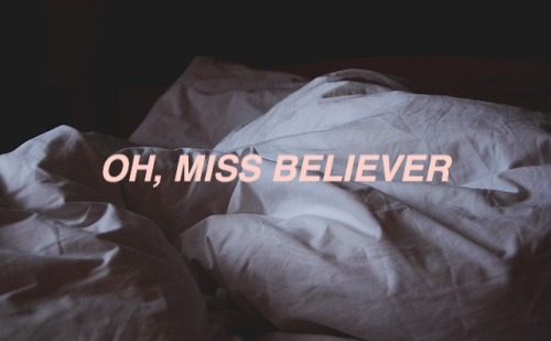 miraclelyricals:Twenty One Pilots // Oh Ms Believer