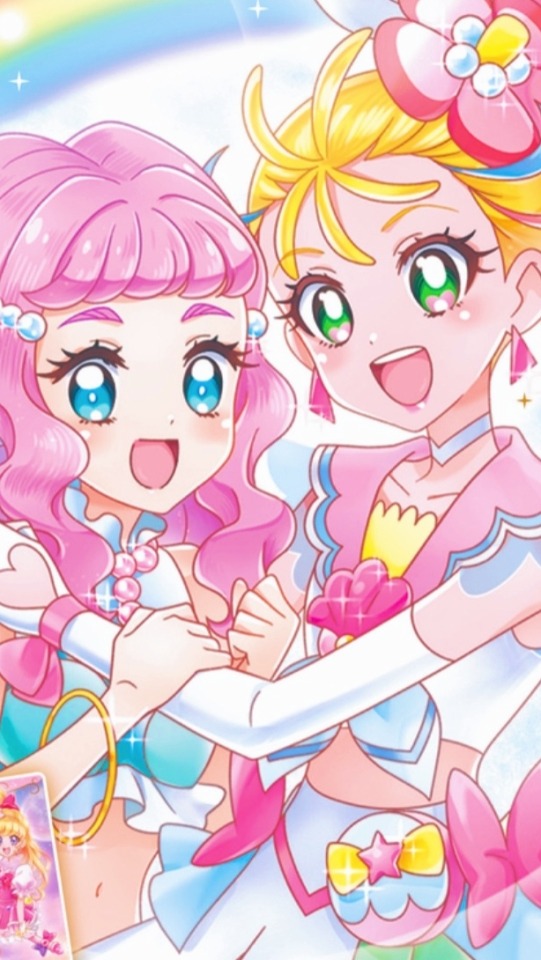 Wallpaper of Laura and Cure Summer