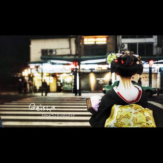 geisha-kai:  Maiko Fumino with sakkou hairstyle by @tong32bit on Instagram Maiko