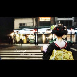 geisha-kai:  Maiko Fumino with sakkou hairstyle
