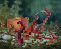 unknowneditors:  Paintings from the Pixel