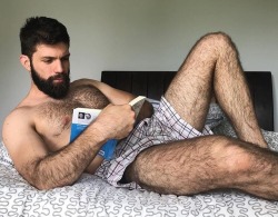 Men's Hairy Forearms Galore