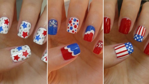 All great nail designs for this July 4th!