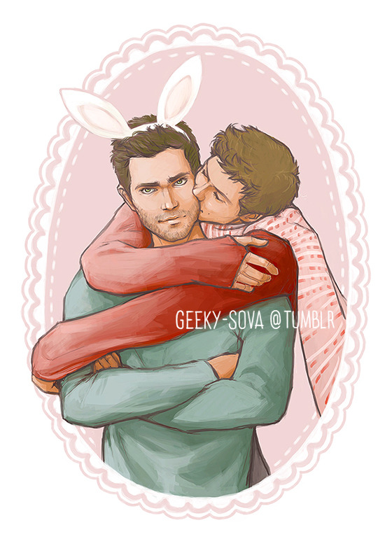 geeky-sova:  Based on a prompt from one of my Patrons :D  Happy Holidays guys! Hope