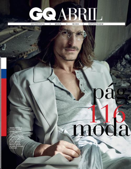 revorish:  GQ Portugal  ‘Luz Natural’ featuring Jarrod Scott by  Branislav Simoncik with styling from Jan Kralicek x the April 2016 Issue of GQ Portugal