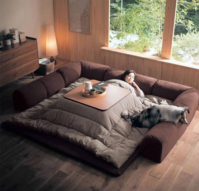 Lower heating bills with this wacky multifunctional Japanese invention