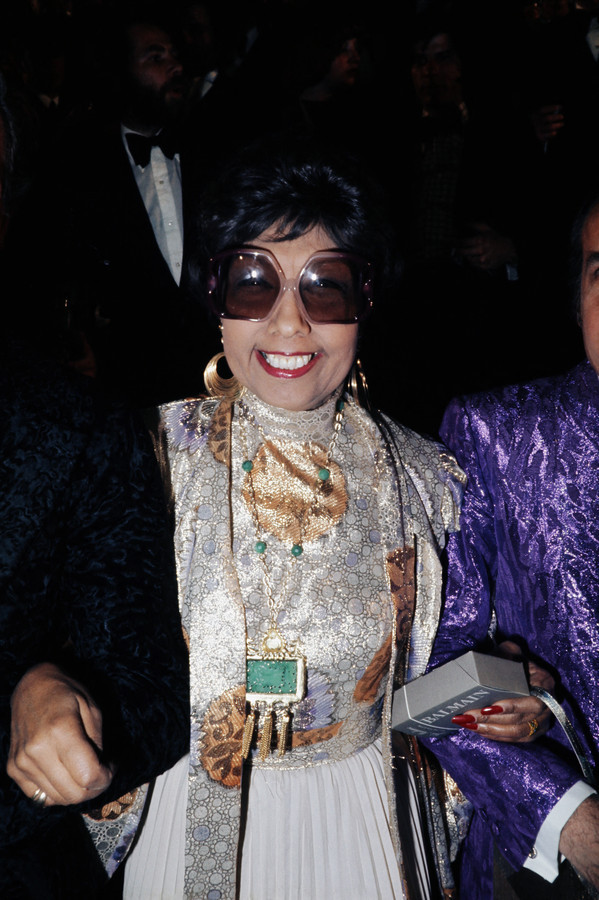 Josephine Baker at the 1974 Cannes Film Festival