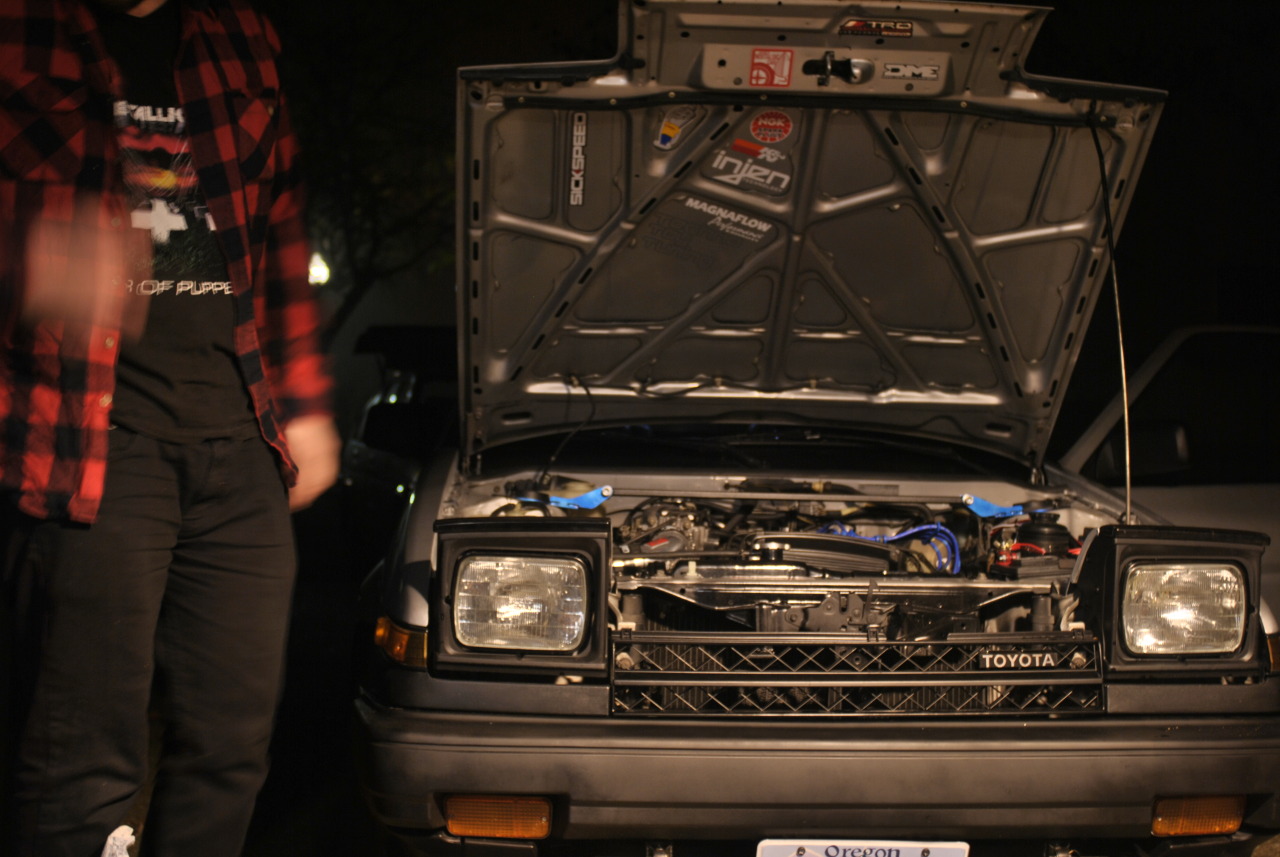 carbonking:  dorifutofu:  Kyle’s badass AE86 GTS      (via TumbleOn)