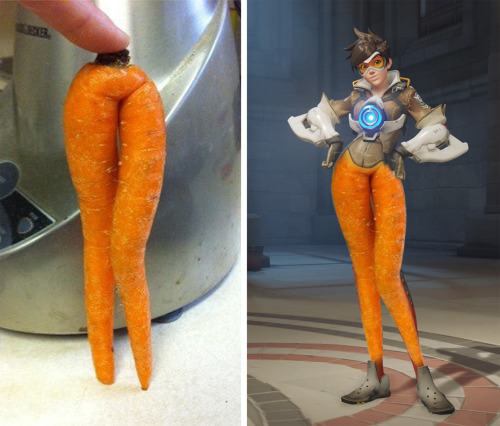 leslyzerosix:  Fresh carrot tracer :3c  adult photos