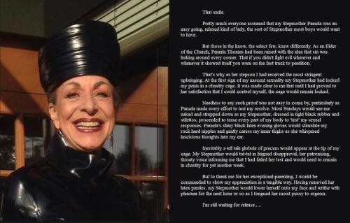 stepmothersandaunts: Standards must be maintained… Yes stepmother I been a naughty boy