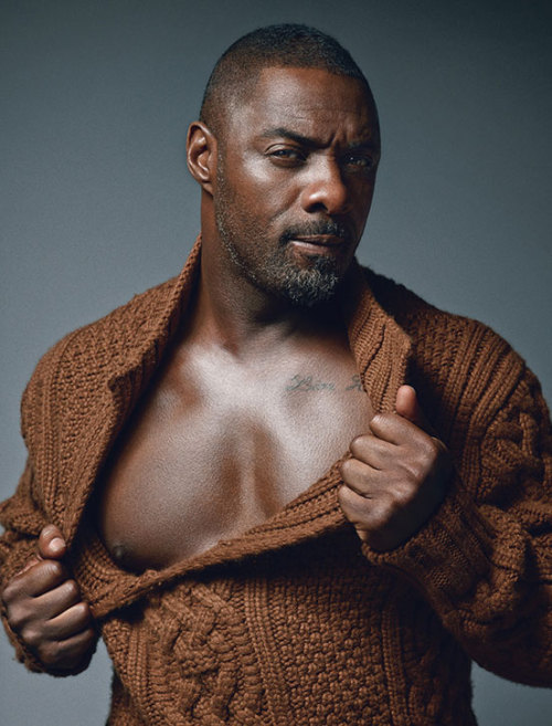 blackqueenphoenix: babaojay: brain-drops-soul-winks: Idris Elba for Details, Septembar 2014 Issue by