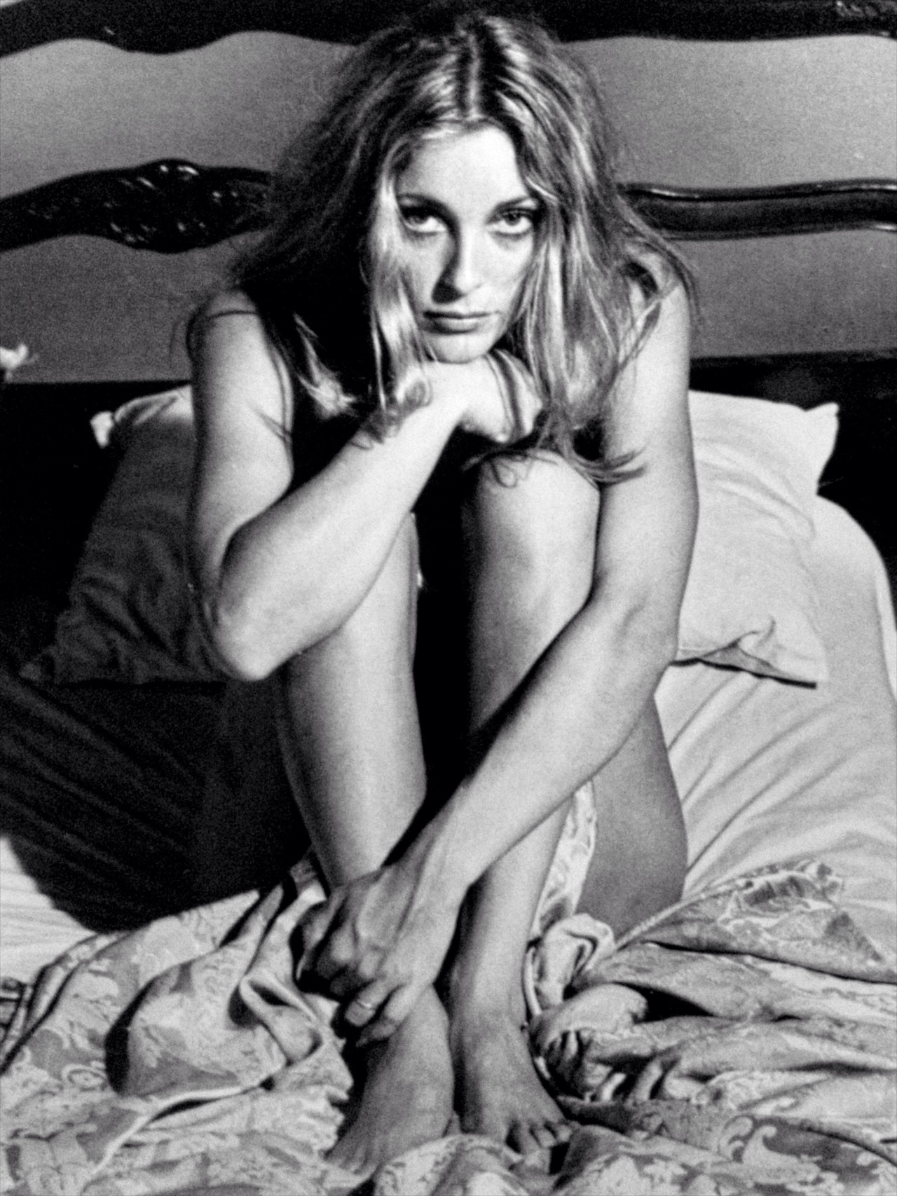Sharon Tate, photographed in 1968 during a promotional session for The Wrecking Crew